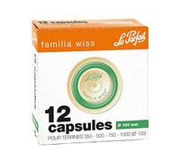 Le Parfait 610076 - Set di 12 guarnizioni per vasi ermetici con scrocchetto Familia WISS, Ø 10 cm, Colore: Arancione