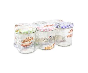 Le Parfait 6585019.0 - Set di 6 coperchi per marmellate