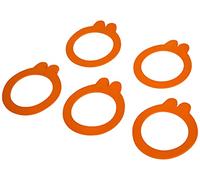 Le Parfait 8012382.0 - Rondella, Guarnizione con 2 Orecchie, in plastica, Diametro 85 mm, Colore: Arancione (Confezione da 10)