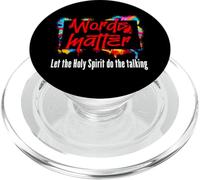 Le parole contano Lascia che lo Spirito Santo parli PopSockets PopGrip per MagSafe