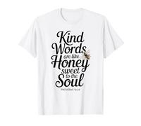 Le Parole gentili Sono Come Il Miele, Versetto biblico ispiratore Maglietta