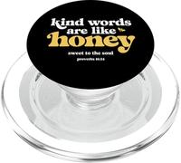 Le parole gentili sono come miele Christian Bee Proverbi 16:24 PopSockets PopGrip per MagSafe