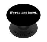 LE PAROLE SONO DURE PopSockets PopGrip Adesivo