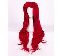 Le parrucche La sirenetta Onda del corpo Ondulata Principessa Ariel Parrucca cosplay Resistente al calore Parrucche sintetiche + Parrucche per capelli AZ-999