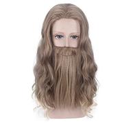 Le parrucche ricce di Thor The Avengers Fat Costume Cosplay Uomo Capelli resistenti al calore Parrucche per giochi di ruolo