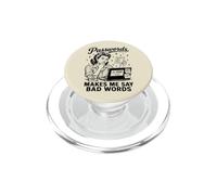 Le password mi fanno dire cattive parole umoristiche divertenti PopSockets PopGrip per MagSafe