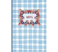 Le Pecnic: Journal Diary, Paperback, Lined, quqoPremium Paper, Aesthetic Color picnic Pattern, for Writing, Note-Taking, School & Office, 6" x 0.28" x 9"