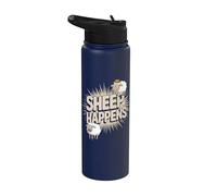 Le pecore accadono Stainless Steel Insulated Water Bottle