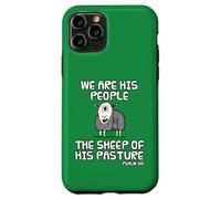 Le pecore del suo pascolo, Salmo 100 cristiana divertente Custodia per iPhone 11 Pro