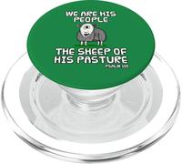 Le pecore del suo pascolo, Salmo 100 cristiana divertente PopSockets PopGrip per MagSafe