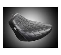 Le Pera, sella monoposto Bare Bones. Softail con cuciture a diamante: 18-20(N...