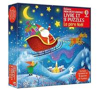 Le père Noël: Avec 1 livre cartonné et 3 puzzles de 9 pièces