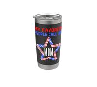 Le persone che preferisco mi chiamano mamma, 4 luglio, Fun Memorial Mama Bicchiere termico in acciaio inox doppia parete