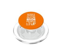 Le persone deboli mettono giù gli altri | Anti bullismo dicendo uomini donne PopSockets PopGrip per MagSafe