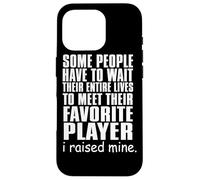 Le persone devono aspettare per incontrare il giocatore preferito Ho sollevato il mio Custodia per iPhone 16 Pro