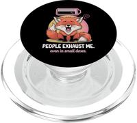 Le persone divertenti introverse mi scaricano anche in piccole dosi PopSockets PopGrip per MagSafe