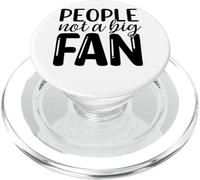 Le persone non sono un grande fan espressione antisociale PopSockets PopGrip per MagSafe