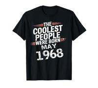 Le Persone più Cool Sono Nate Maggio 1968 Design Maglietta