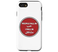 Le Persone Si Innamorano Io Cado Nei Guai Frasi Arabe Custodia per iPhone SE (2020) / 7/8