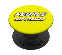 Le persone sono strane | Music 60's 70's PopSockets PopGrip Adesivo