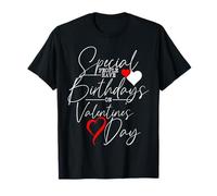 Le Persone Speciali Nate a San Valentino Frase Maglietta