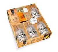 Le petit bar des rhums arrangés: Avec 4 bouteilles en verre, des étiquettes et un livret de recettes