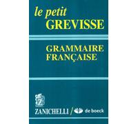 Le petit Grevisse. Grammaire française
