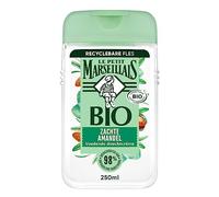 Le Petit Marseillais crema doccia nutriente con morbida mandorla bio, formula biodegradabile e pH neutro per la pelle, 12x250 ml