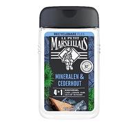 Le Petit Marseillais Gel doccia 4in1 con minerali e legno di cedro, effetto rinfrescante e pH neutro per la pelle, 12 x 250 ml