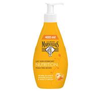 Le Petit Marseillais | Latte idratante nutrizione pelli molto secche (flacone pompa da 400 ml) - Latte corpo con burro di karitè, mandorle dolci e olio di argan - 24 ore di comfort cutaneo