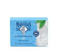Le Petit Marseillais - Sapone Extra Dolce Latte 200 g - Sapone solido mani e corpo con 98% ingredienti di origine naturale - Confezione in carta riciclabile