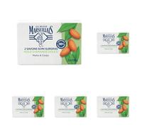 Le Petit Marseillais Sapone Kraft, mandorla dolce, 2 x 100 g (Confezione da 5)