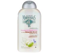 Le Petit Marseillais - Shampoo Capelli lunghi Lino - Mandorla Dolce - Flacone 250 ml - Set di 3