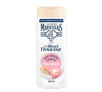 Le Petit Marseillais - Trattamento Doccia Surgras Profumo Latte d'Avena & Rose - Il Rituel Douceur (flacone da 400 ml) - Crema Doccia Nutrizione Intensa