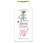 LE PETIT OLIVIER - Crema doccia extra morbida e idratante - fiore di ciliegio - PH neutro per la pelle - senza sapone, senza coloranti - Made in France - 500 ml