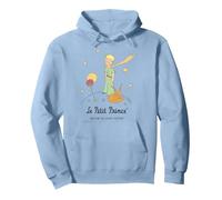 Le Petit Prince è Protagonista di Fox Rose Planet Felpa con Cappuccio, Unisex per Adulti, Blu Polveroso, M