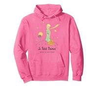 Le Petit Prince è Protagonista di Fox Rose Planet Felpa con Cappuccio, Unisex per Adulti, Rosa Acceso, XL