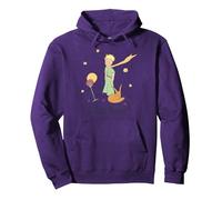 Le Petit Prince è Protagonista di Fox Rose Planet Felpa con Cappuccio, Unisex per Adulti, Viola, S