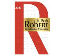 Le petit Robert 2022: Book only without internet access
