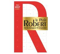 Le petit Robert de la langue française 2027: Does not include access to the online dictionary