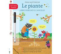 Le piante. Libro disegno e cancello. Ediz. a colori. Con pennarello cancellabile