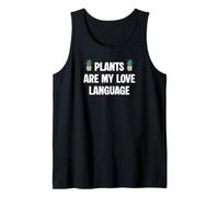 Le Piante Sono Il Mio linguaggio d'Amore Giardinaggio Amante delle Piante Canotta