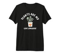 Le Piante Sono Il Mio linguaggio d'Amore Giardinaggio Amante delle Piante Maglietta Premium