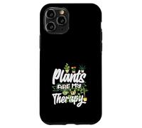 Le piante sono la mia terapia divertente amante delle piante da giardinaggio Custodia per iPhone 11 Pro