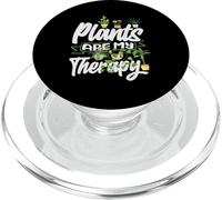 Le piante sono la mia terapia divertente amante delle piante da giardinaggio PopSockets PopGrip per MagSafe