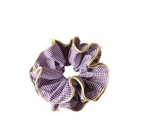 le piccole pinzette, Corda for capelli in tessuto 2 pezzi Copricapo for scrunchie elastico con volant multicolore for balletto(Color10)