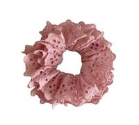 le piccole pinzette, Elastici in pizzo in tessuto Supporti for coda di cavallo 2 pezzi Multicolor for donna(Pink)