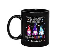 Le Piccole Voci Nella Mia Testa Continuano Tazze Da Tè Ceramica Tazze Di Caffè Divertenti Tazza Colazione Regalo Carino Per Ragazze Colleghi Ufficio 330Ml