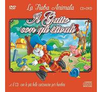 Le Più Belle Canzoncine & Fiabe Cd Audio + DVD del Gatto Con Gli Stivali Idea Regalo per bambini e Per Feste di compleanno