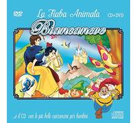 Le Più Belle Canzoncine & Fiabe Cd Audio + DVD di Biancaneve Idea Regalo per bambini e Per Feste di compleanno